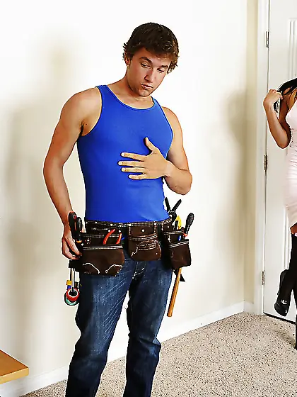 American black stockings high heels