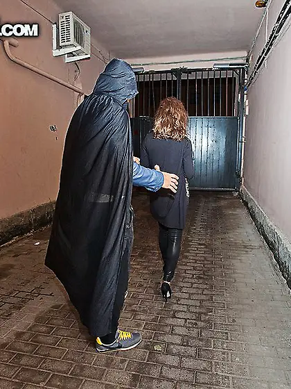 Satanic gangbang panic for Russian super whore Grace Noel