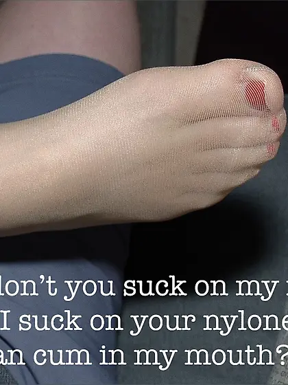 Pantyhose, Stockings, and Bondage Captions