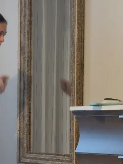 Spy girlfriend hidden cam changing