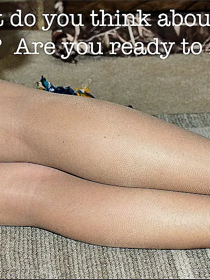 Pantyhose,  stockings,  and Bondage Captions