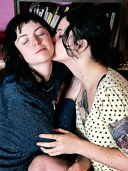 Hot tattoo babe spicy