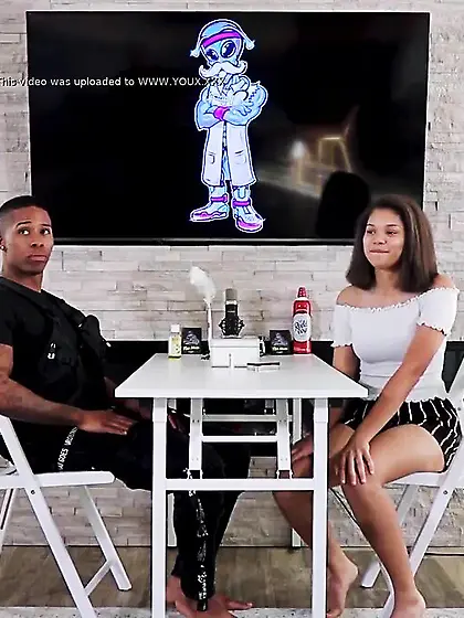 Big butt perky teen pounded hard by black...