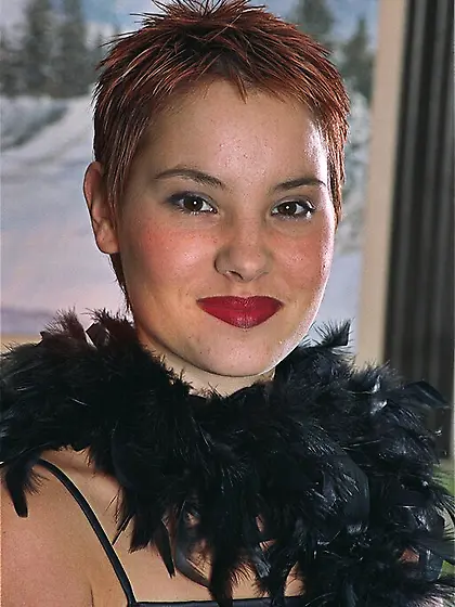 Short hair tight teen ass