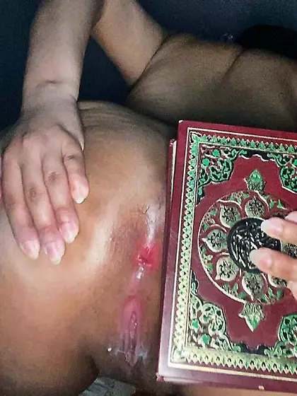 The Quran iş trampled underfoot