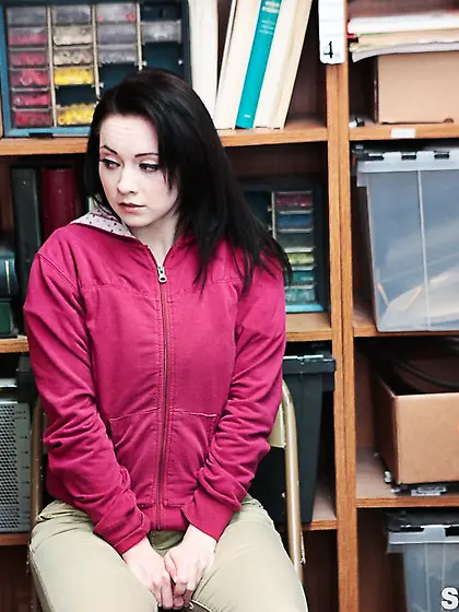 Pale white girl fucking