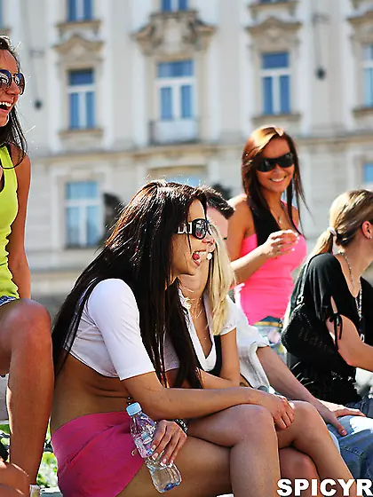 Horny hos ride cocks in orgy after giving...