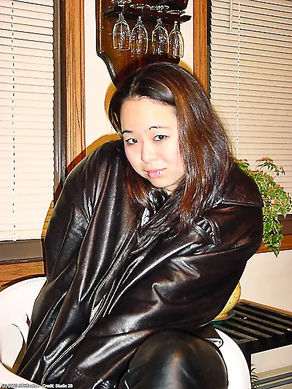 Stripping beautiful asian