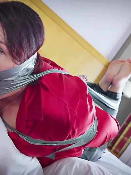 Lacey - Not The Netflix and Chill Ends in Bondage Tied Up