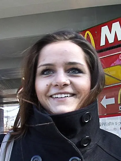 Petite brunette teen rose