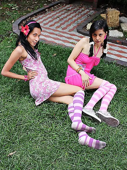 Alexa C and Martina J latin