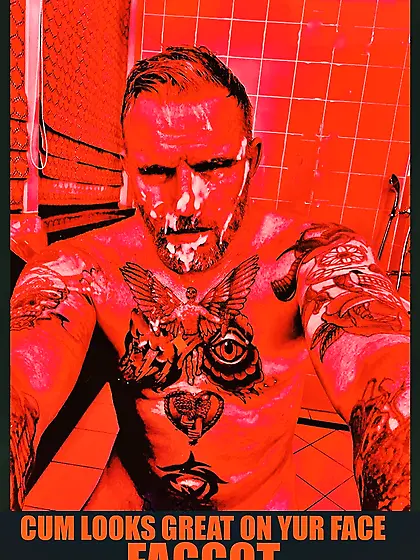 Face full of cum…4 load bukkake