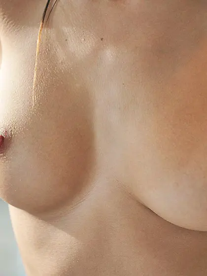 Brown-haired babe stuffing her greedy hole with a large sex toy