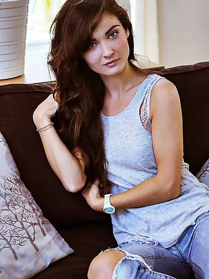 Shaved vagina close up