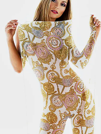 Smoking hot blonde teases