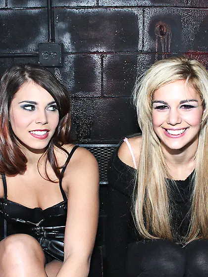 These lovely babes are up for some mean stuff. They want to get