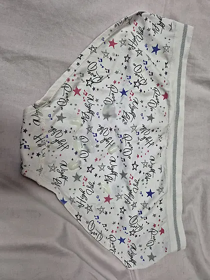 Cum on sister in laws dirty panties