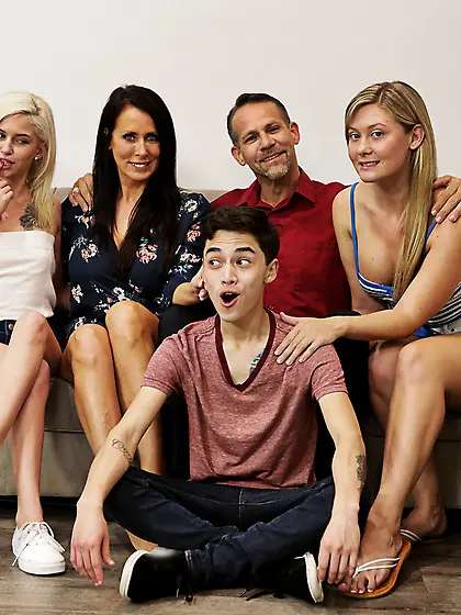 American cum rich mom