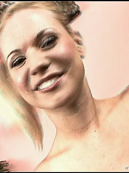 Yasmine Gold screams very loudly while she gets her tight pussy