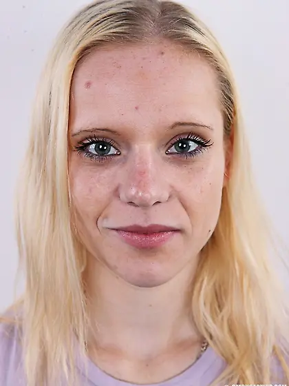 Light skinned blonde long