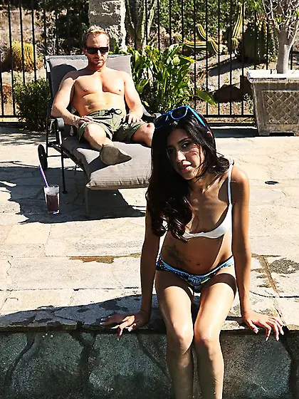 Petite latina Angel Del Rey is getting banged by that massive di