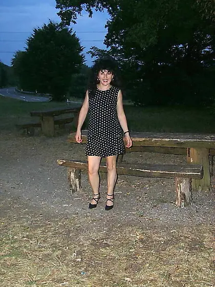 Cougar German Isabel from Europe Flashing...