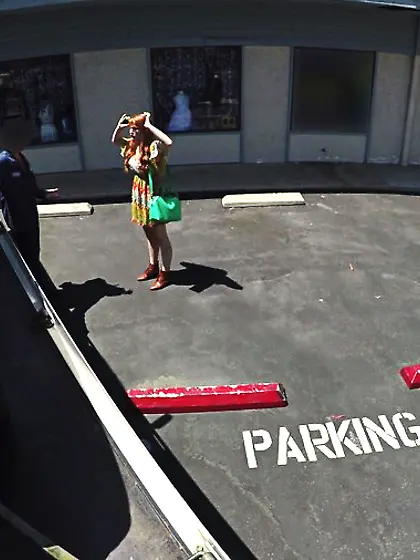 Sucking truck driver met