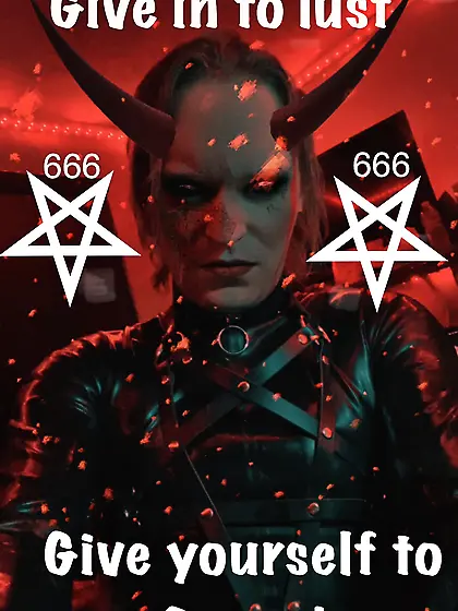 Give your self to the true God - Satan!