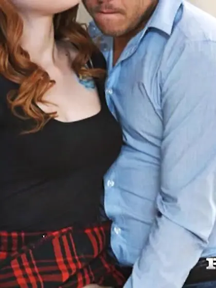 Small tits russian redhead gets fucked rough