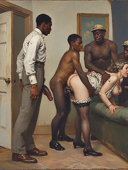 Nasty moms with bbc,  paintings