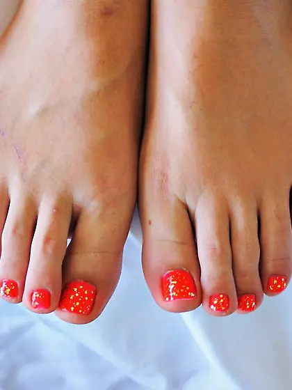 Riley is showing her small perky tits from the start.