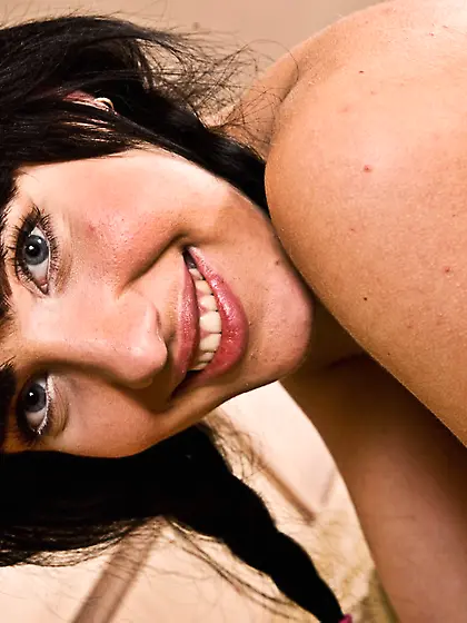 Dark haired sweetie Ekaterina