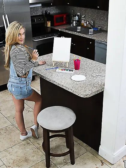 Schoolgirl athletic teacher