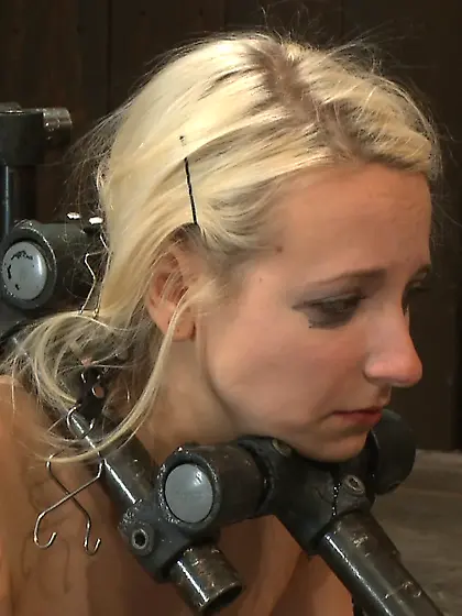 Attractive bunch of bitches in a lezdom torture threesome