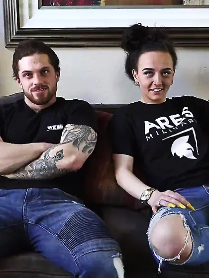 Small tits brunette teen