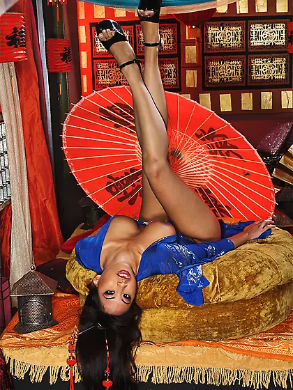 Slutty girl blue teases