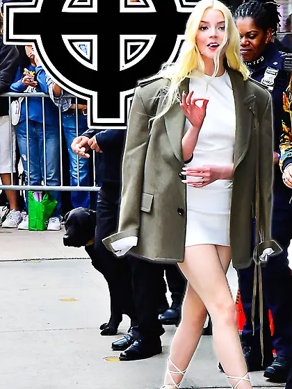 Anya says White Power