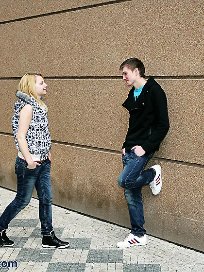 Magnificent blonde tasty big