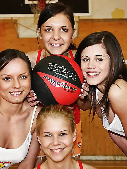 Gorgeous lesbian sports