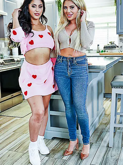 Stunning Latina radiating a fiery desire in a taboo fuck scene