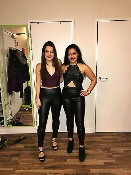 Samira and Daughter Sharine