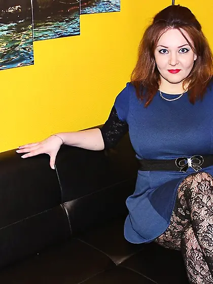 White girl orange hair