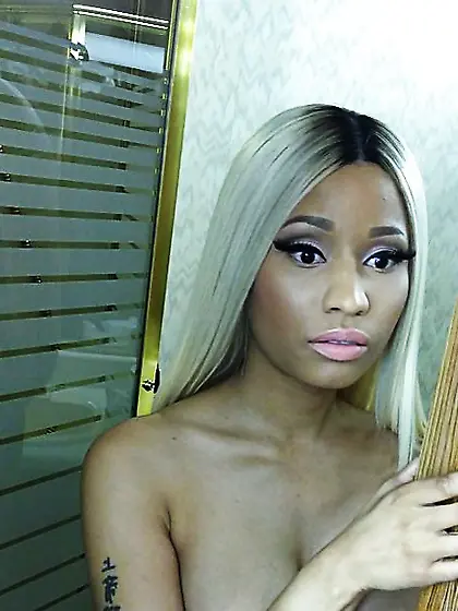 Nicki Minaj whorish instagram images