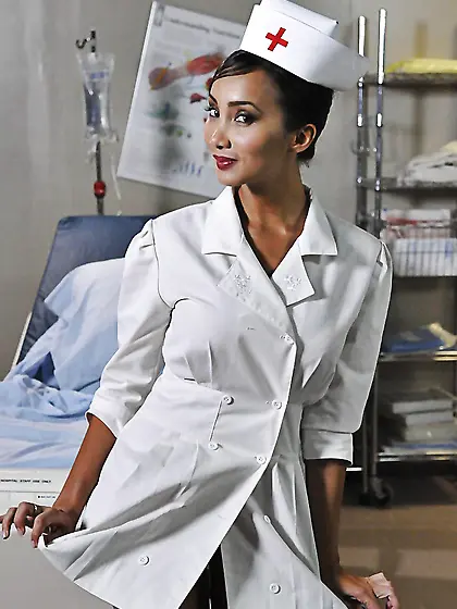 Dirty-minded Asian nurse will be glad to treat a patient with ti