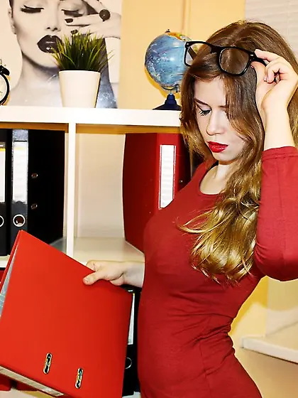 White teen blonde hair