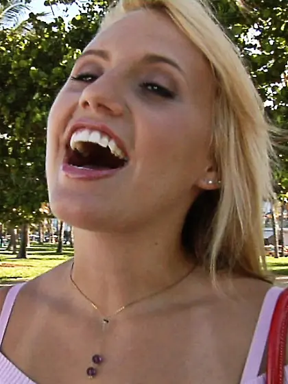 Watch jackys rolled back eyes.