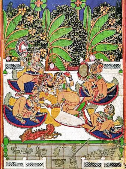 Drawn Ero and Porn Art 1 - Indian Miniatures Mughal Period
