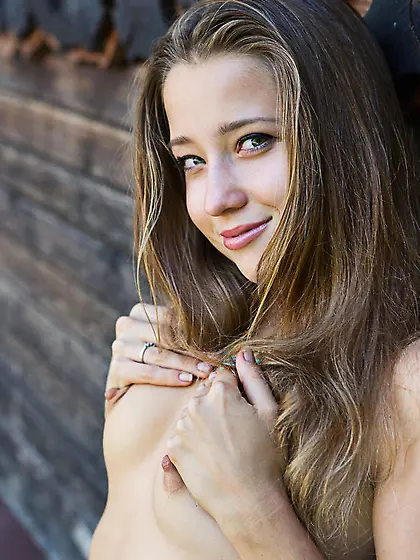 Mountain cabin lake cute