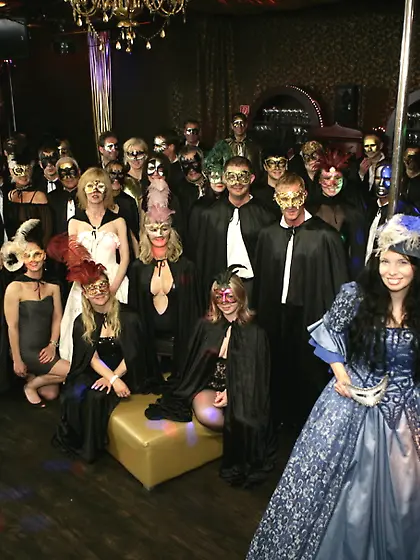 Masquerade party wild naughty