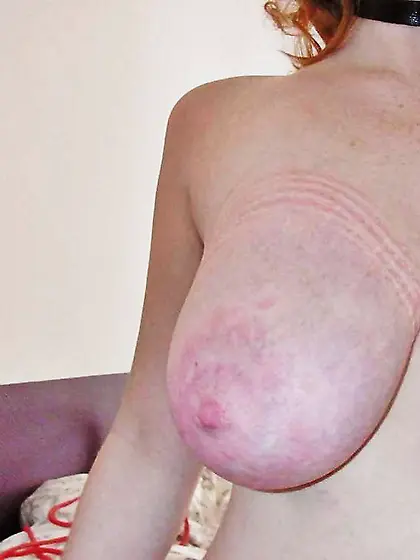 Chubby redhead Part18 saggy breast restrain bondage